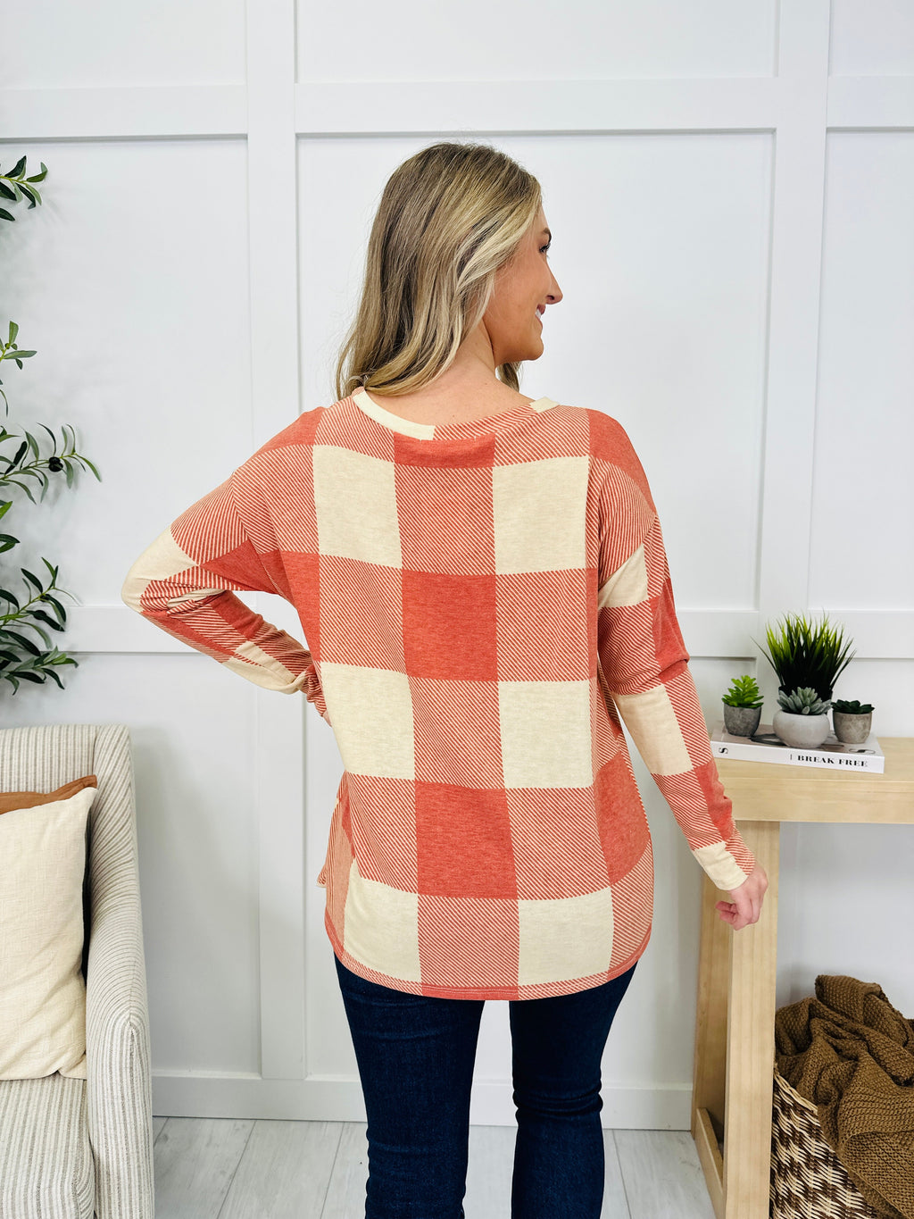 Charmed And Checked Sweater