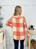 Charmed And Checked Sweater