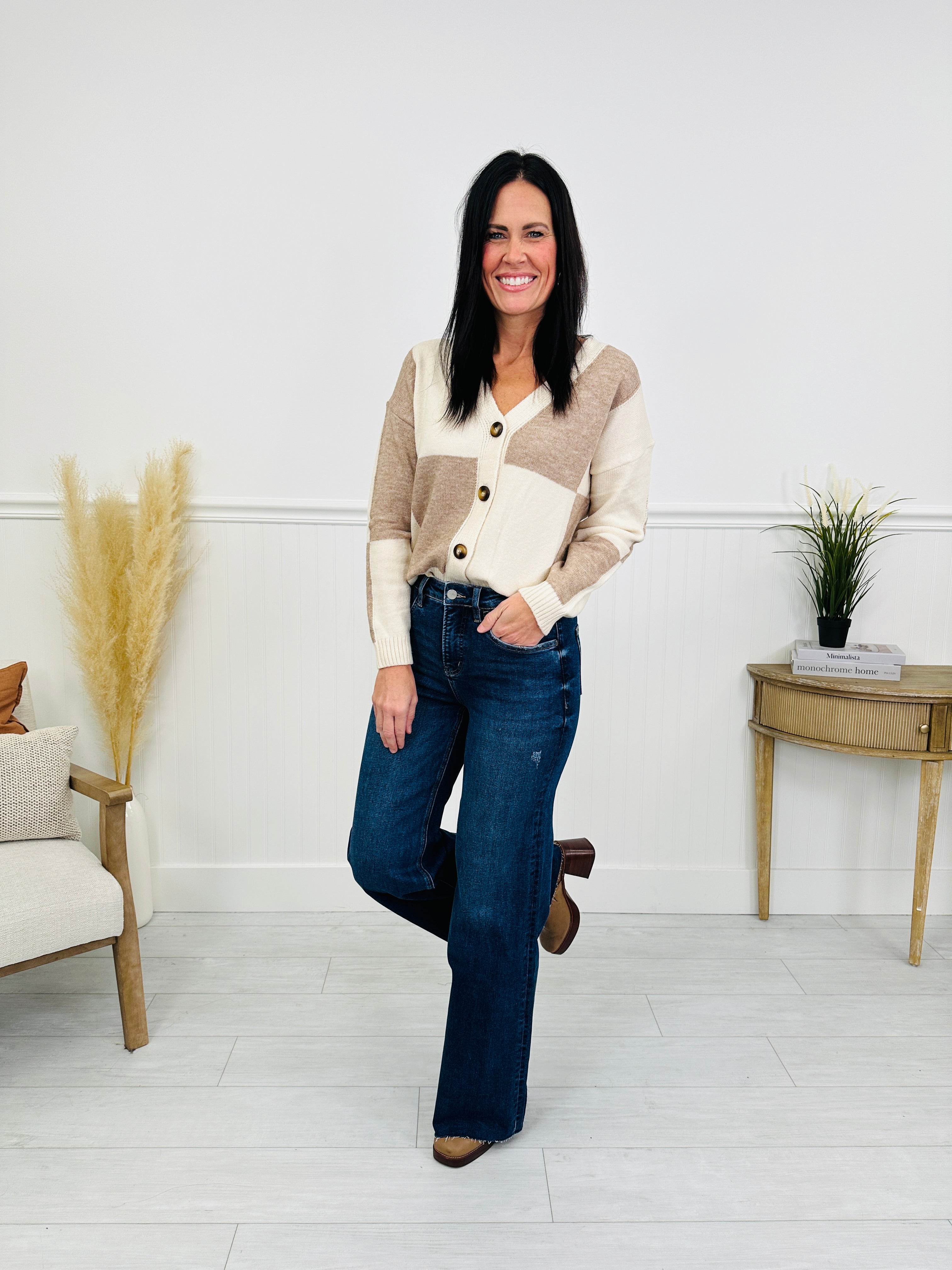 Under Control Wide Leg Tummy Control Jeans