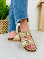 Shoreline Steps Sandals in Gold