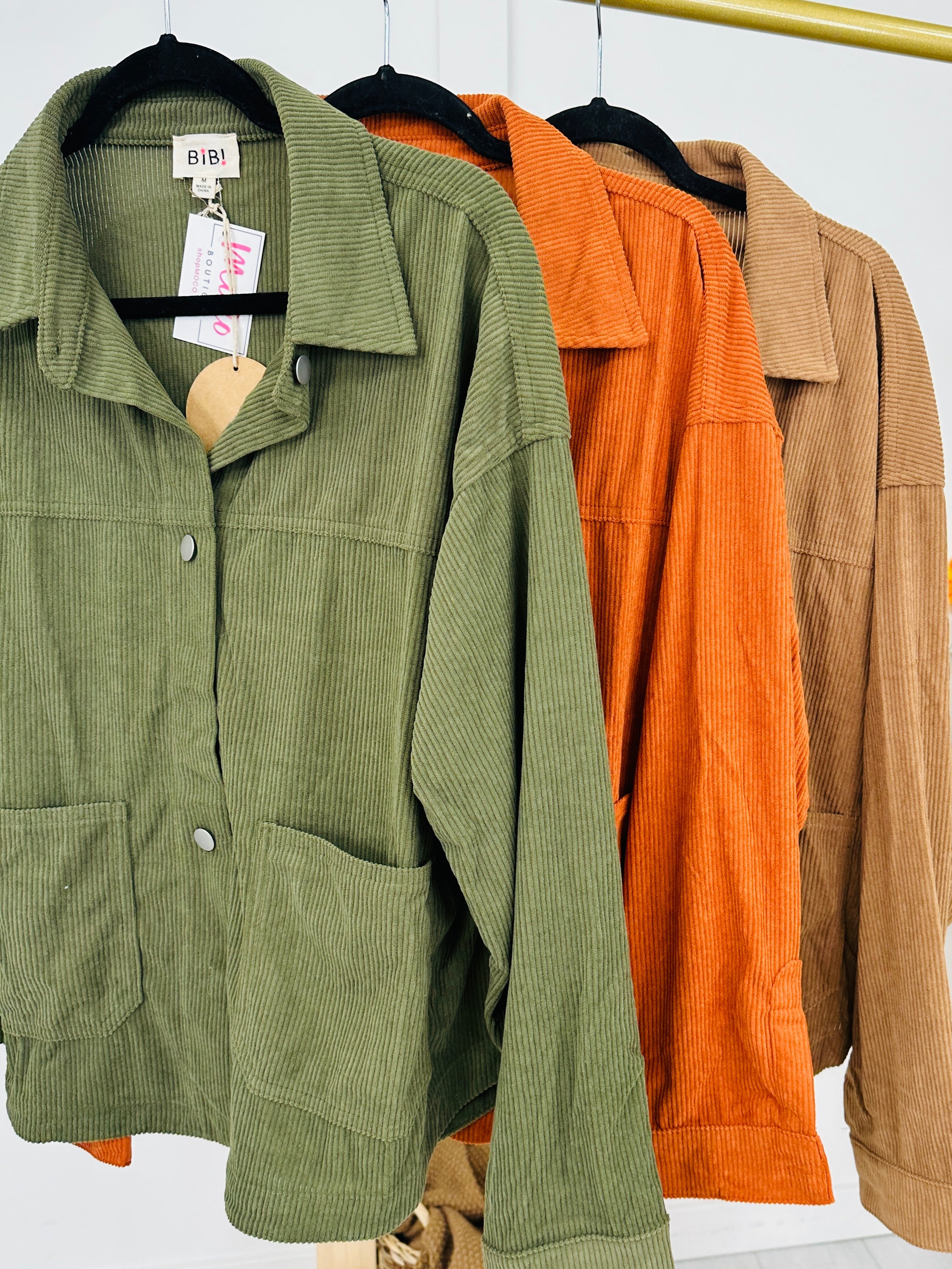 Easy As Sunday Shacket- Multiple Colors!