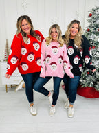 Santa Squad Sweater In Multiple Colors