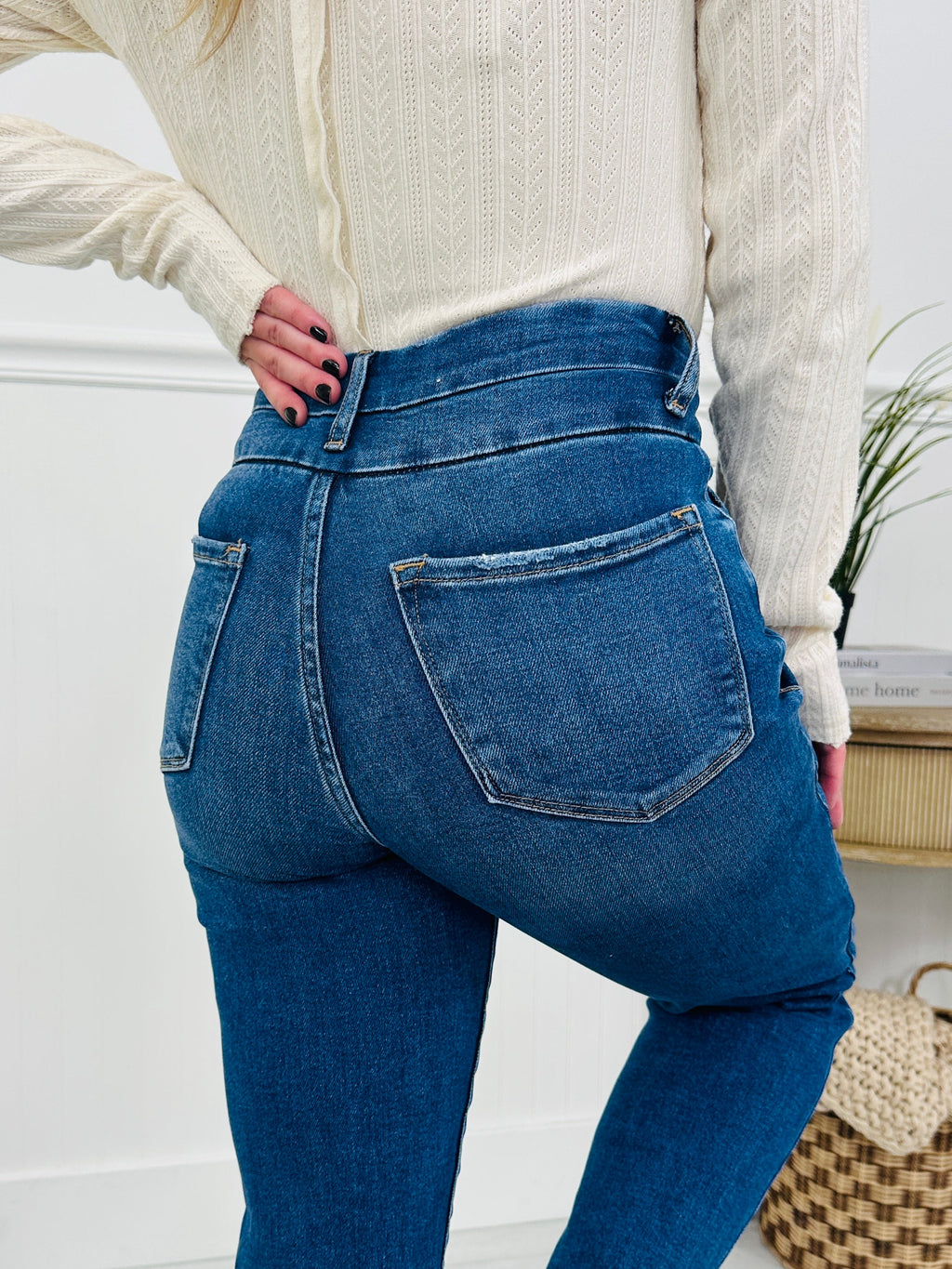Double Duty Tummy Control Straight Jeans