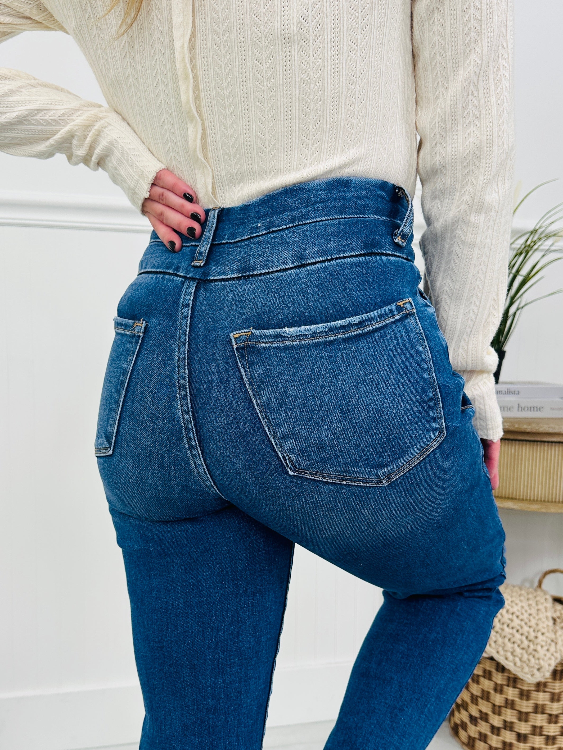 Double Duty Tummy Control Straight Jeans