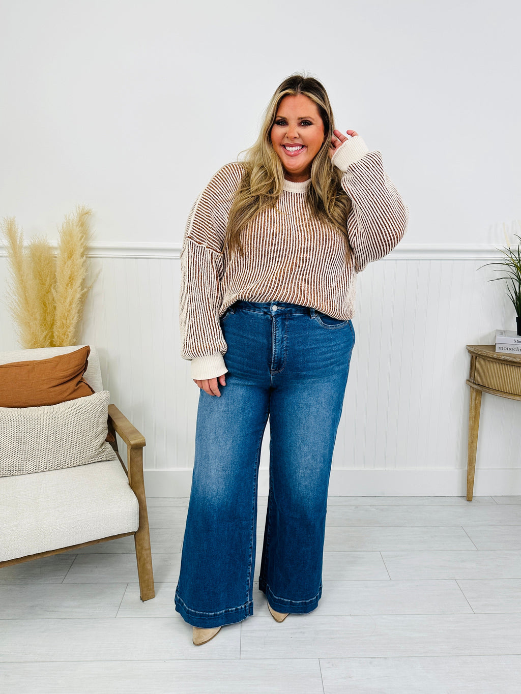 Ready to Roll Retro Wide Leg Jeans in Three Inseams