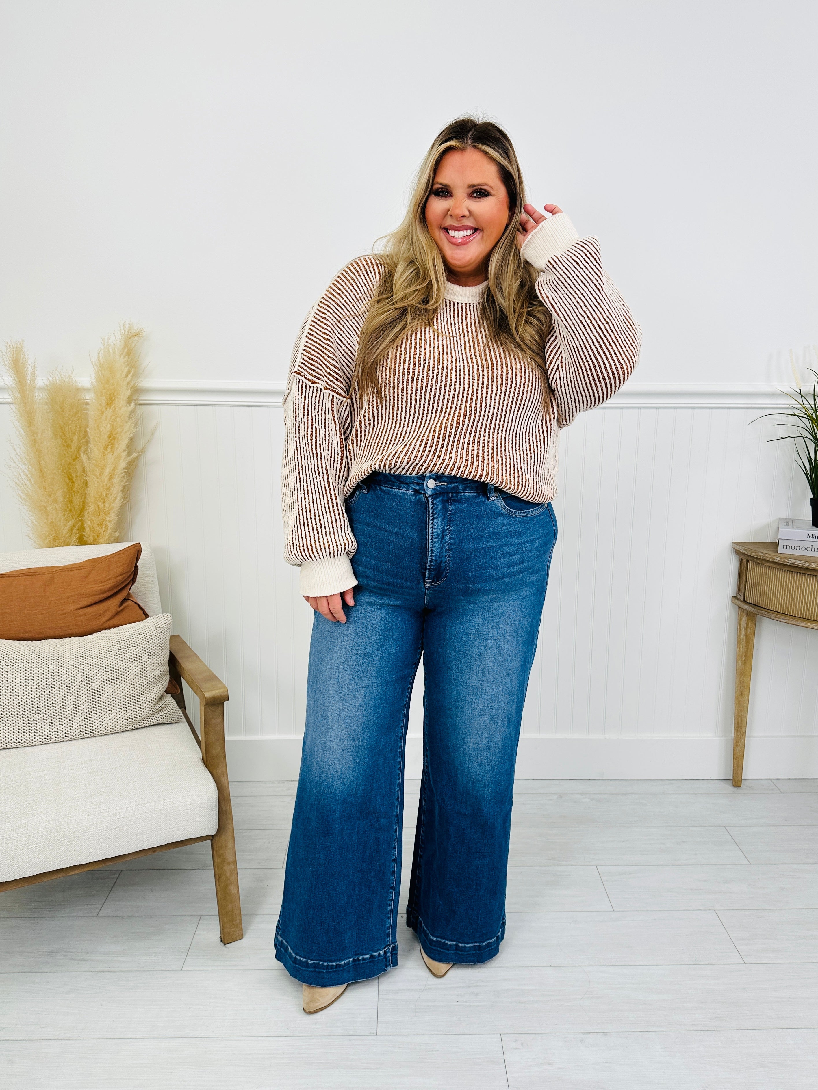 Ready to Roll Retro Wide Leg Jeans in Three Inseams