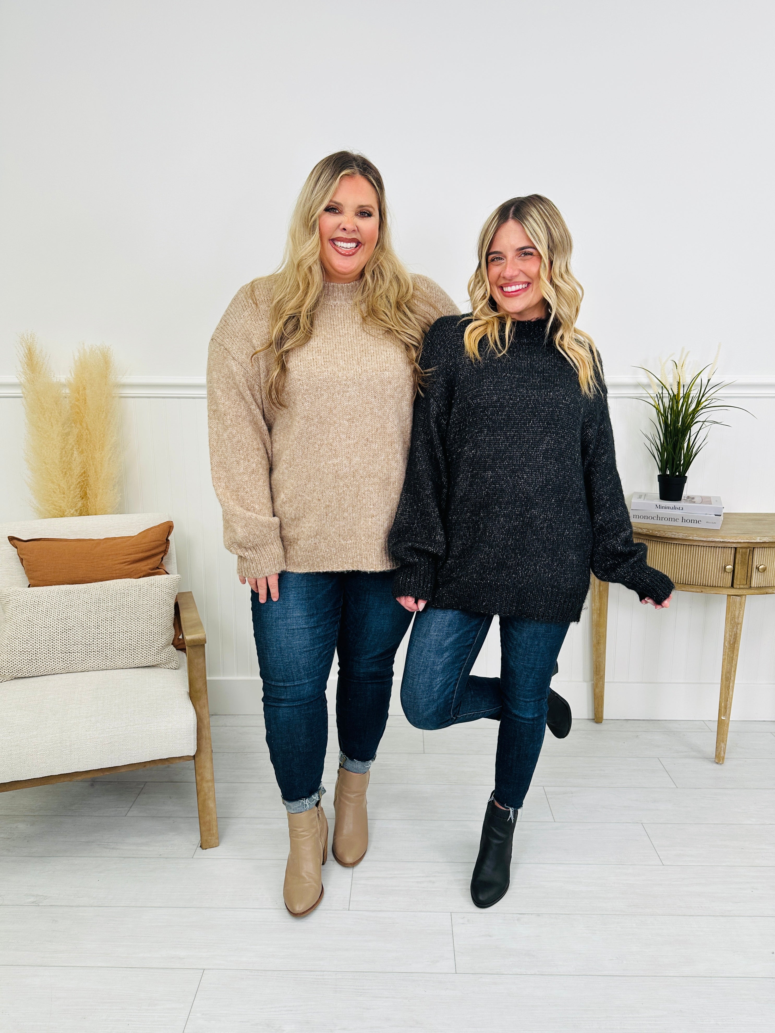 Cozy Moments Sweater in Two Colors