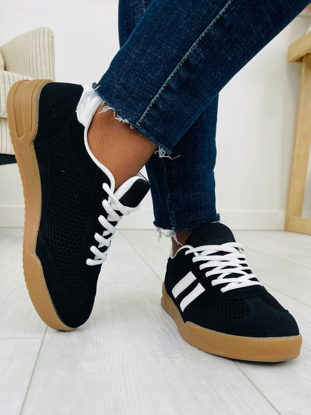 Shadow Sprint Sneakers in Black