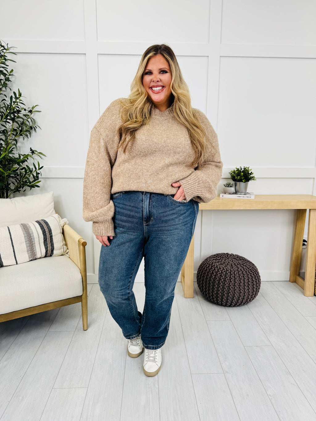 Judy Blue Straight to Style Rigid Magic Straight Leg Jeans