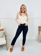 Feeling Fall Cropped Straight Tummy Control Jeans