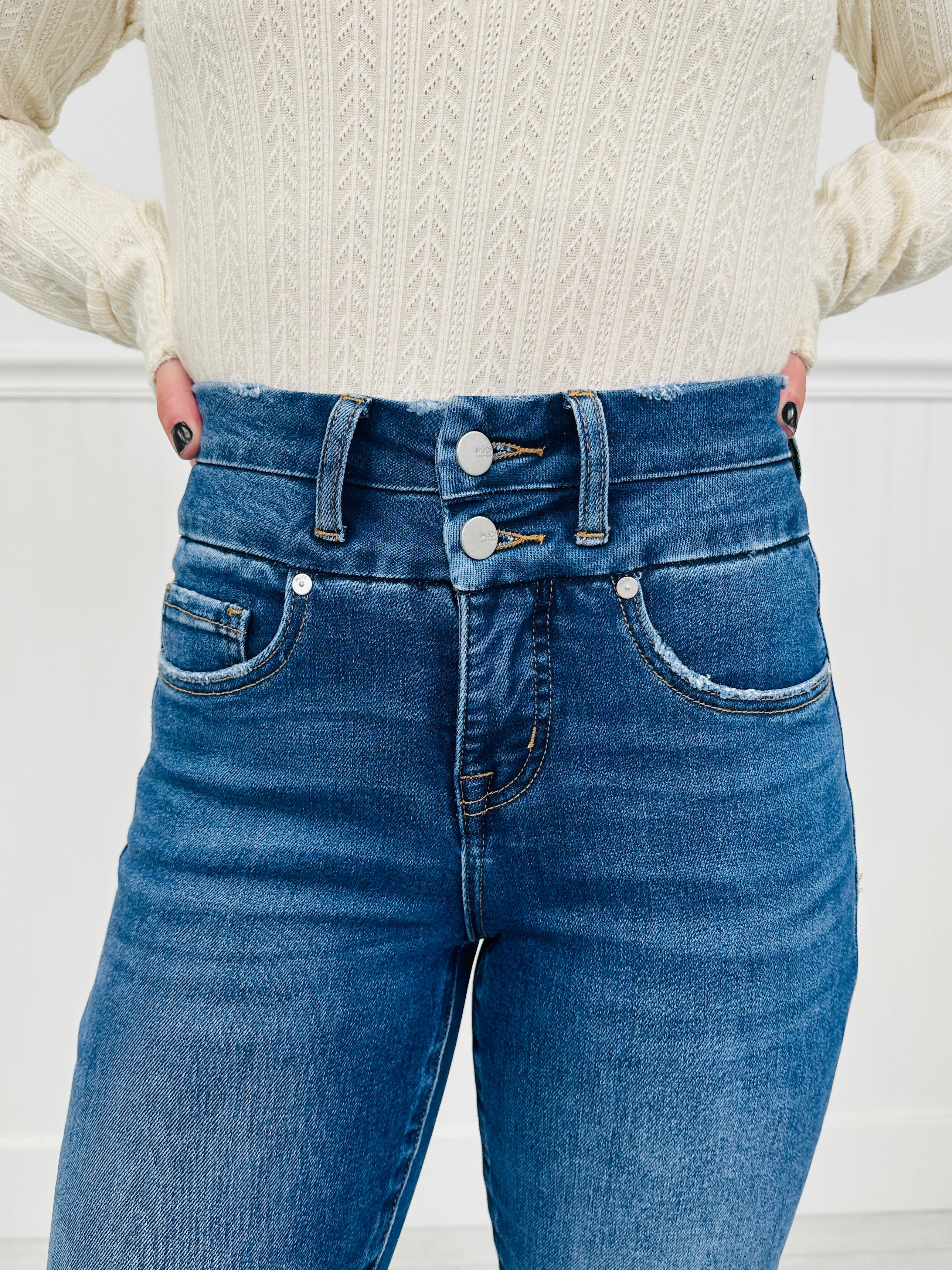 Double Duty Tummy Control Straight Jeans