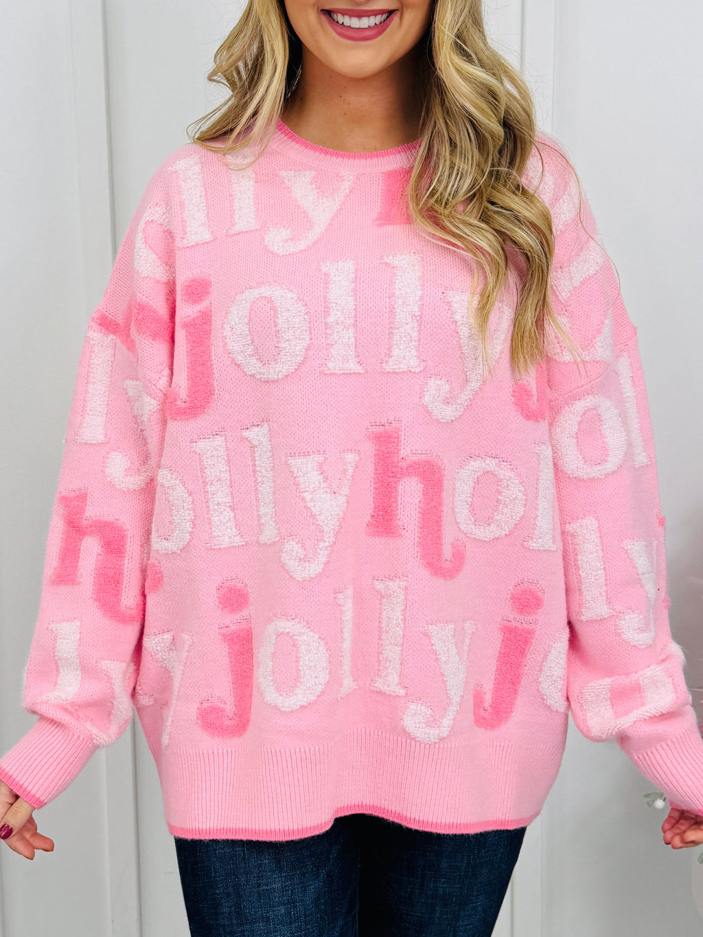 Blush The Halls Sweater