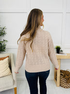 In The Still Of The Night Sweater in Beige
