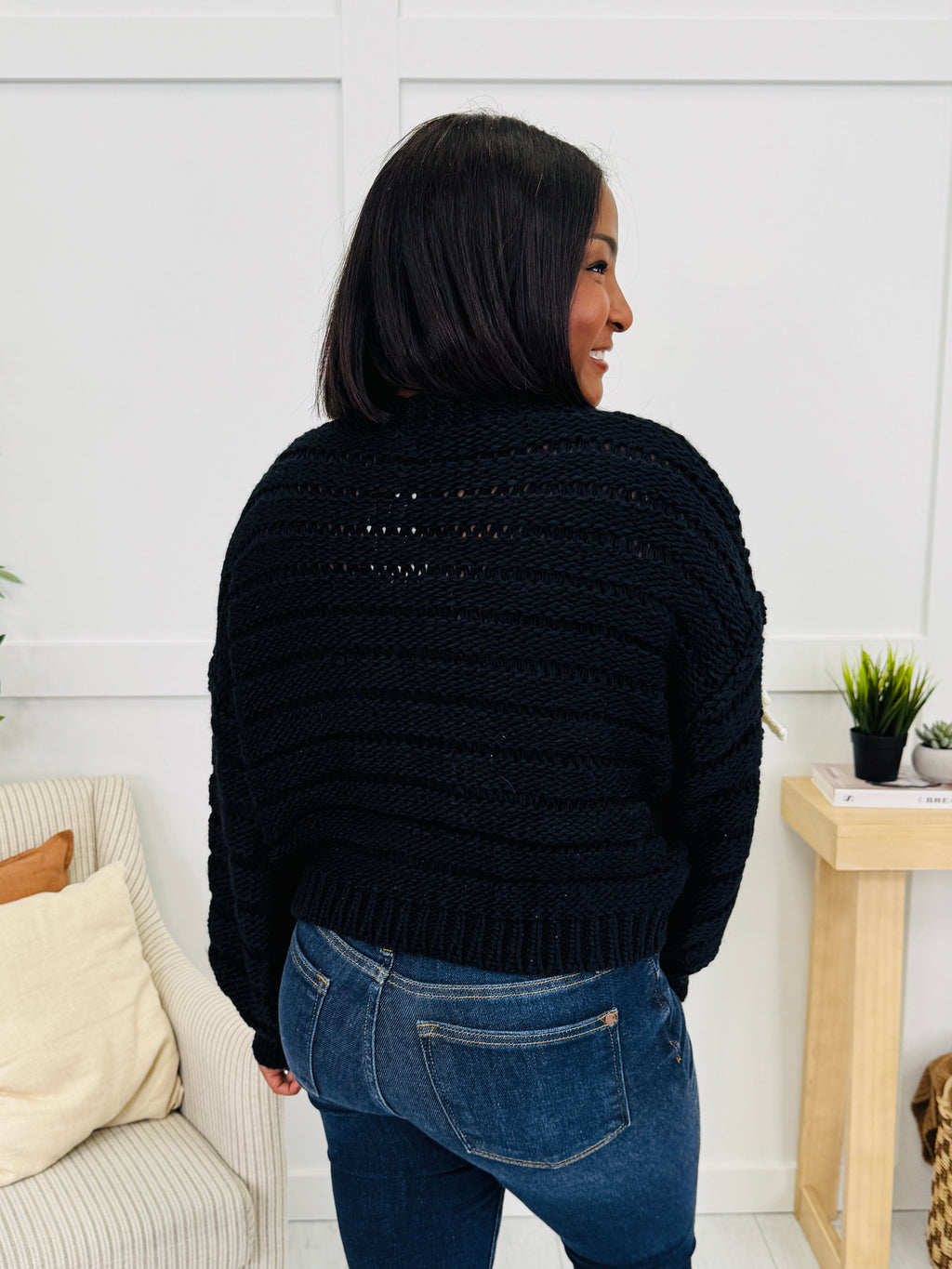 Ribboned In Style Cardigan