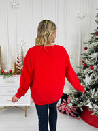 Merry Chenille Patch Crewneck Sweatshirt