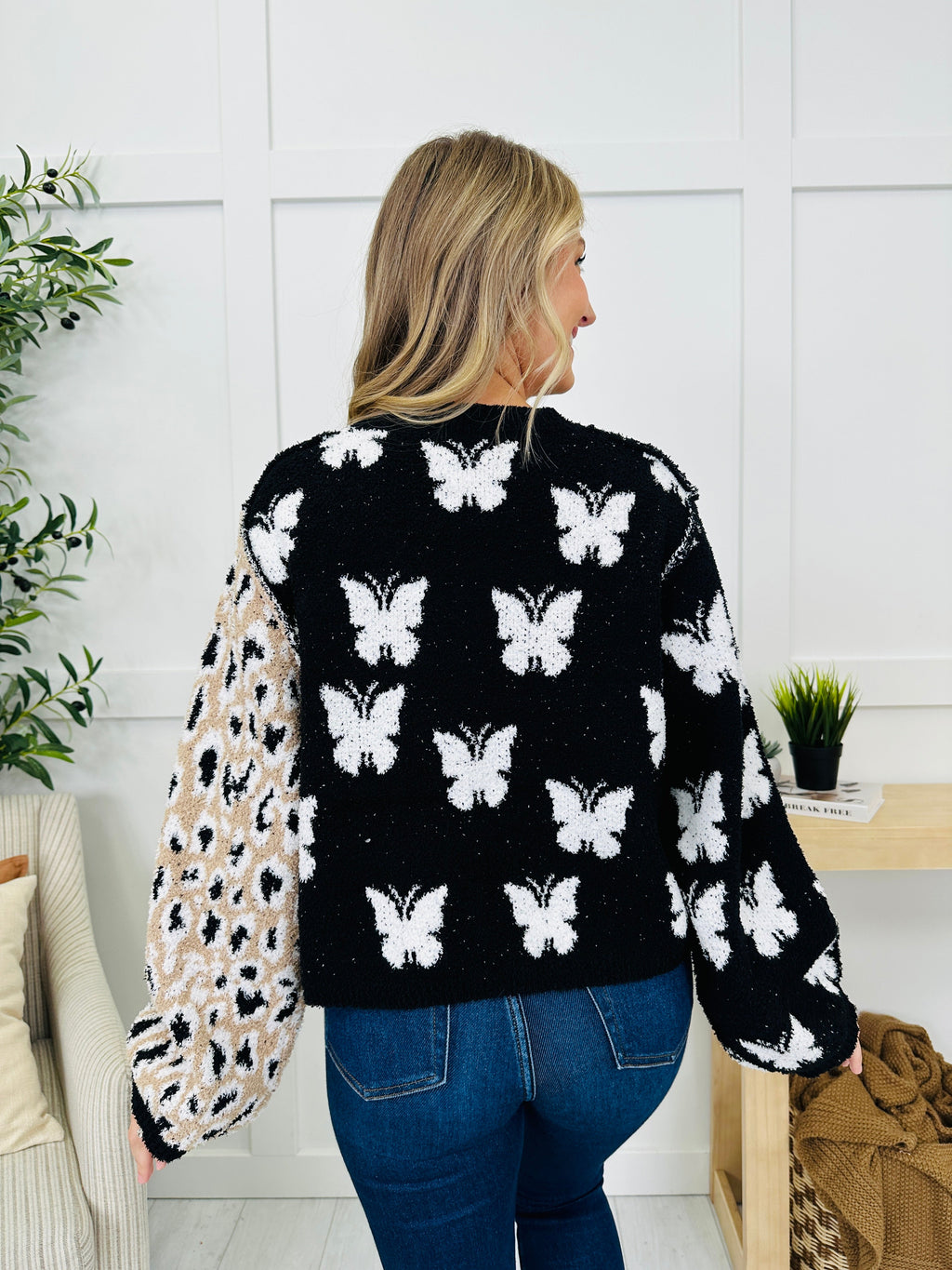 All Mixed Up Sweater in Black Multi