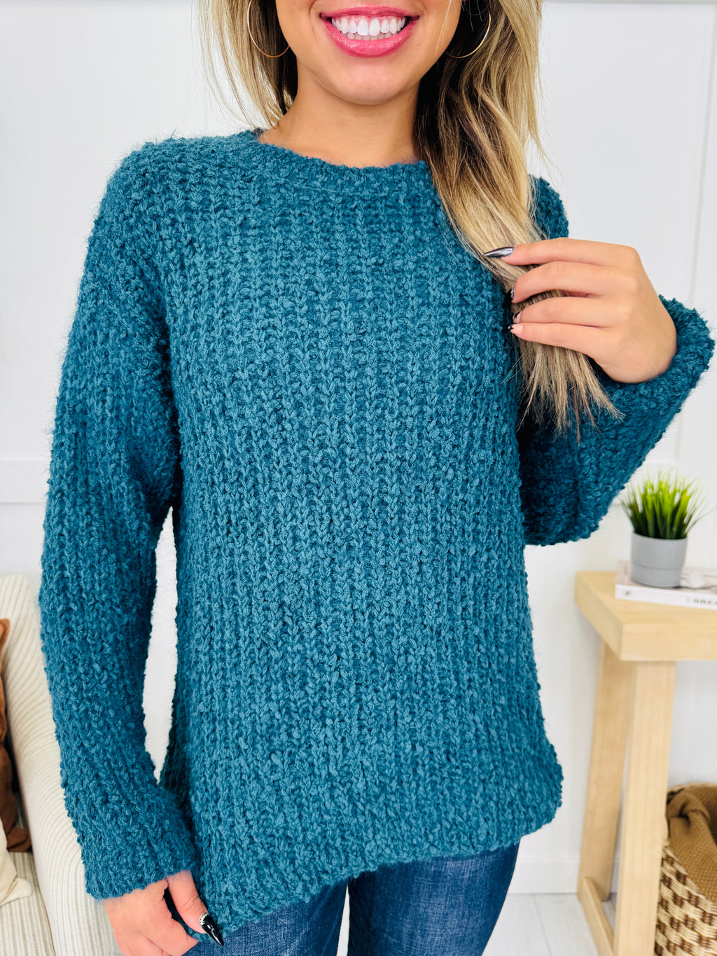 Threaded Thoughts Sweater- Multiple Colors!