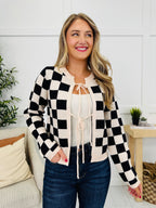 High Contrast Cardigan