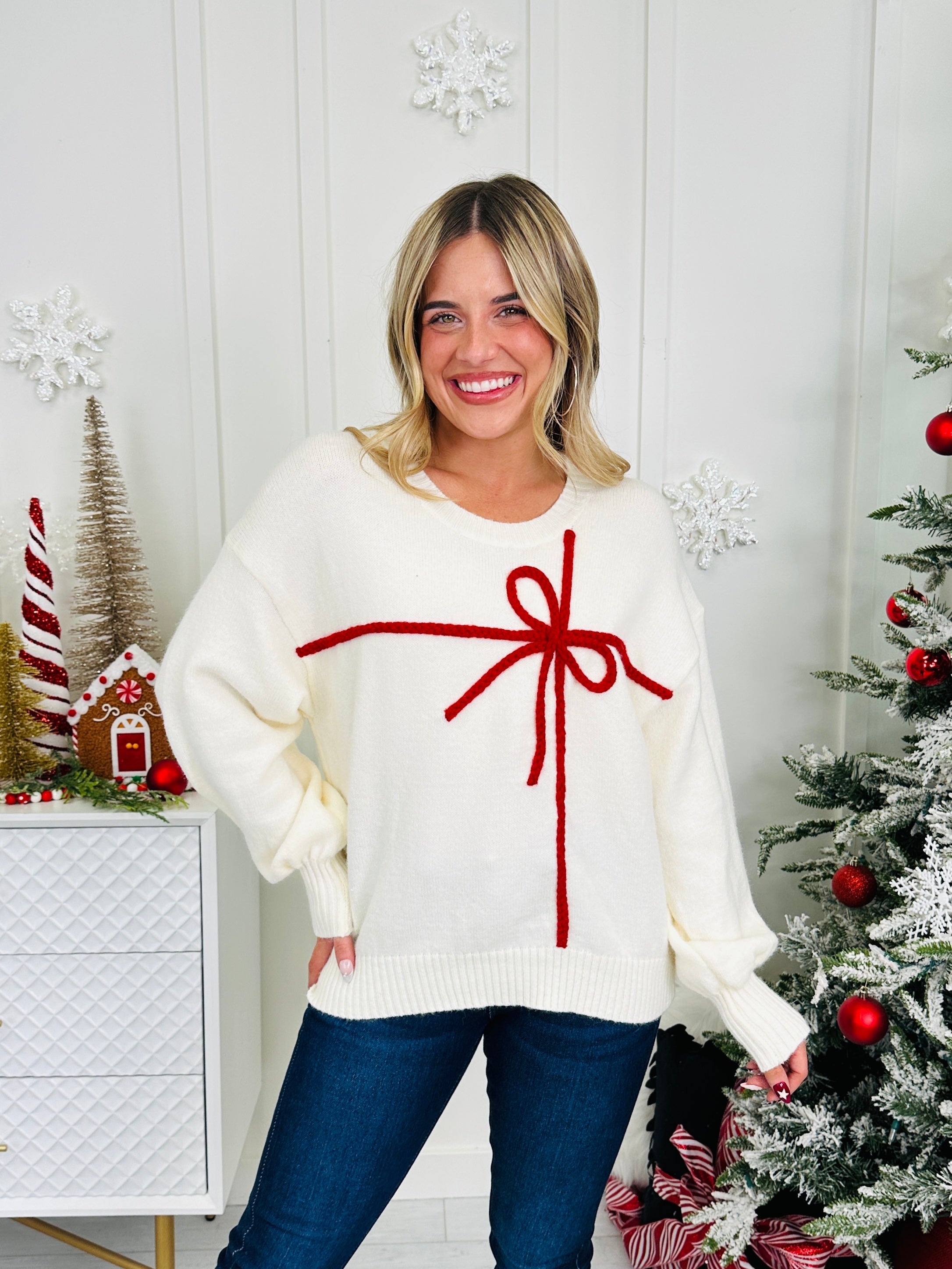 Wrapped In Joy Sweater