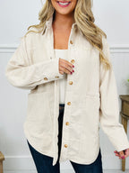 Verse Of The Season Shacket- Multiple Colors!