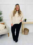 Judy Blue Walk on the Wide Side Retro Wide Leg Black Denim