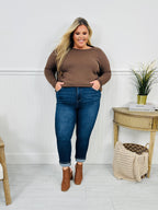 All In The Details Tummy Control Cuffed Skinny Jeans