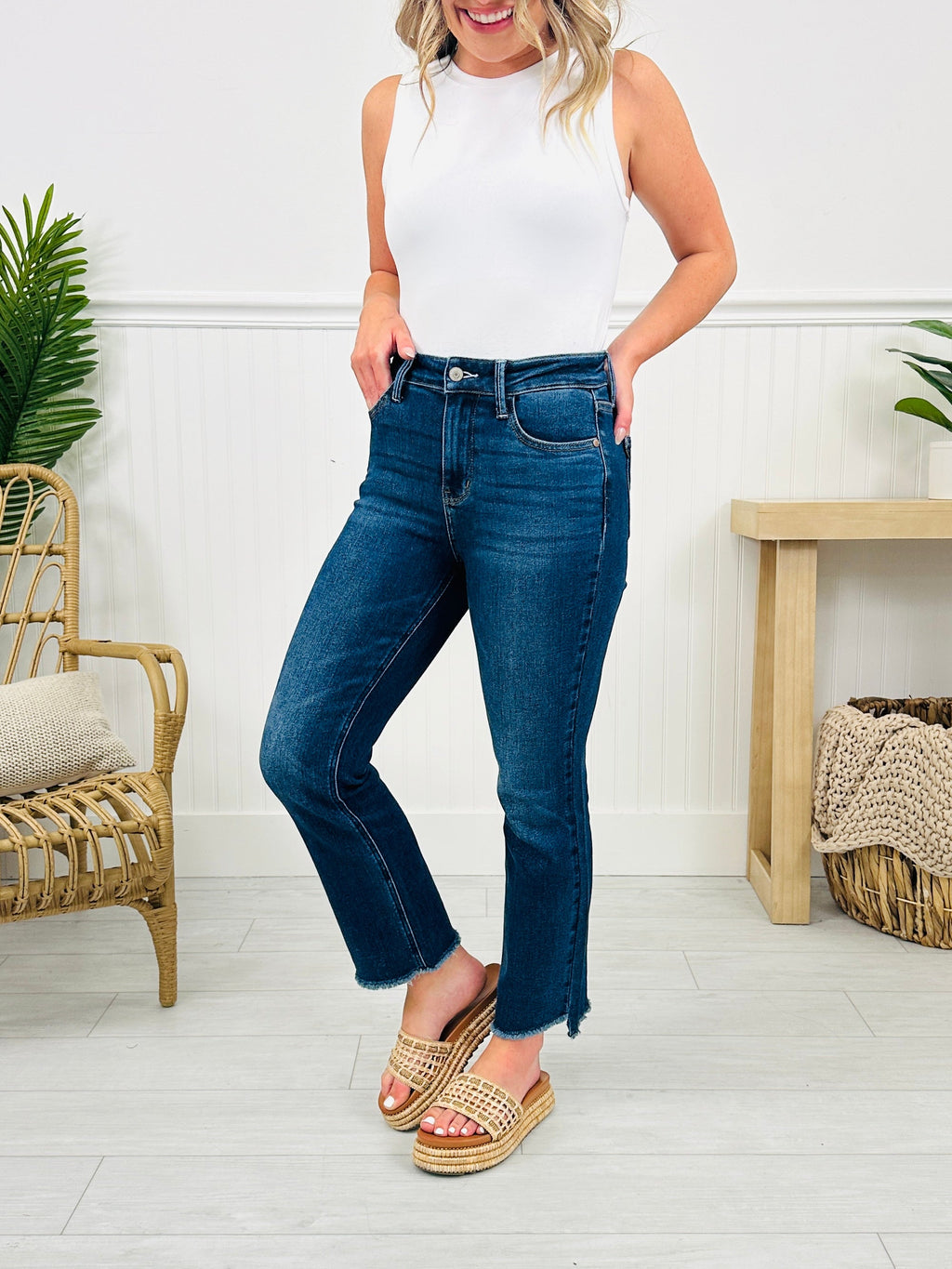 Judy Blue As Fate Would Have It Kick Flare Jeans