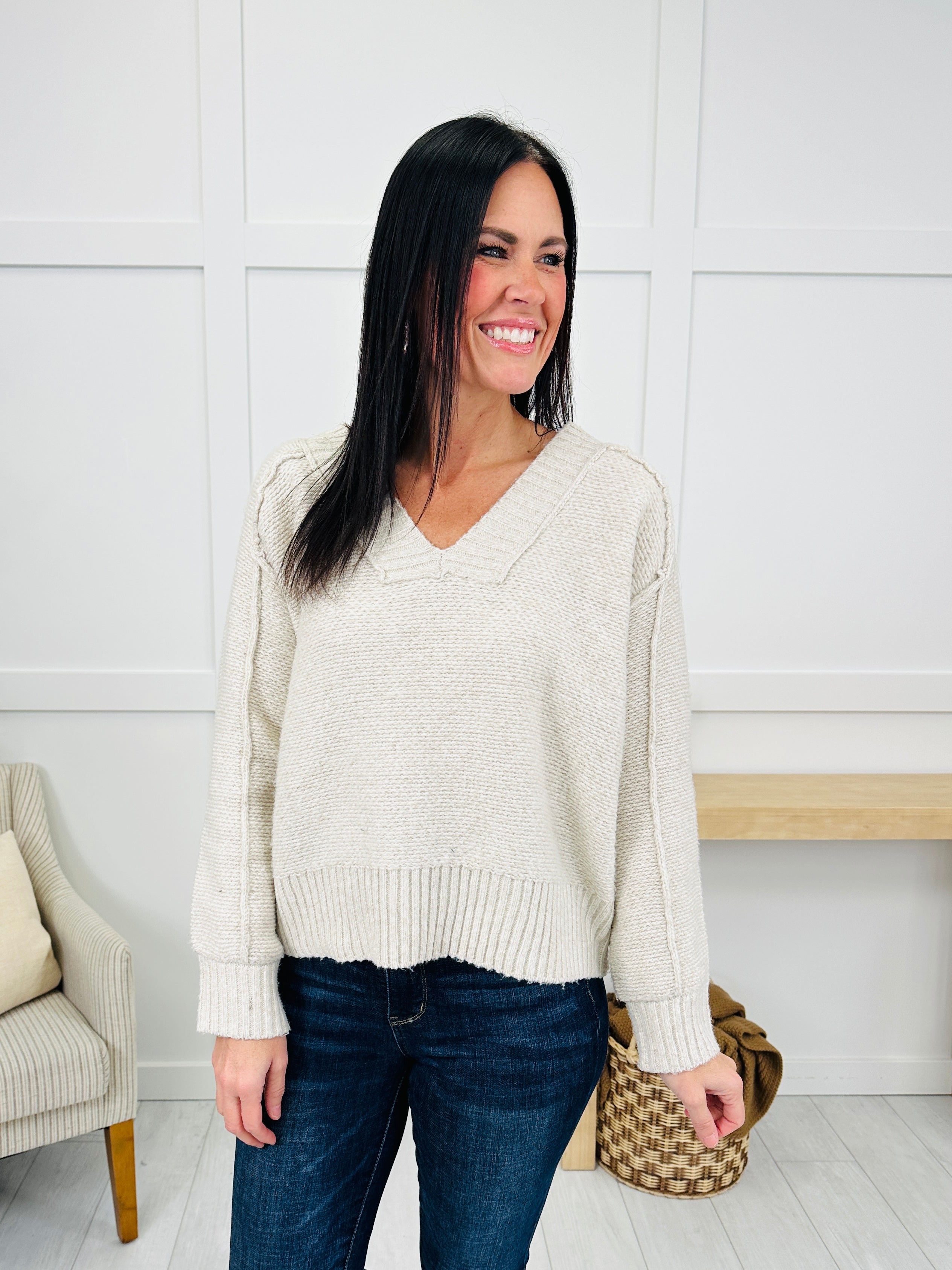 Take The Scenic Route Sweater- Multiple Colors!