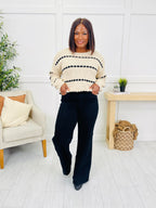 Judy Blue Walk on the Wide Side Retro Wide Leg Black Denim