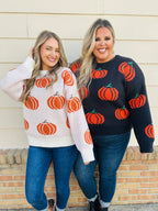 Pumpkin Nightfall Sweater- Multiple Colors!