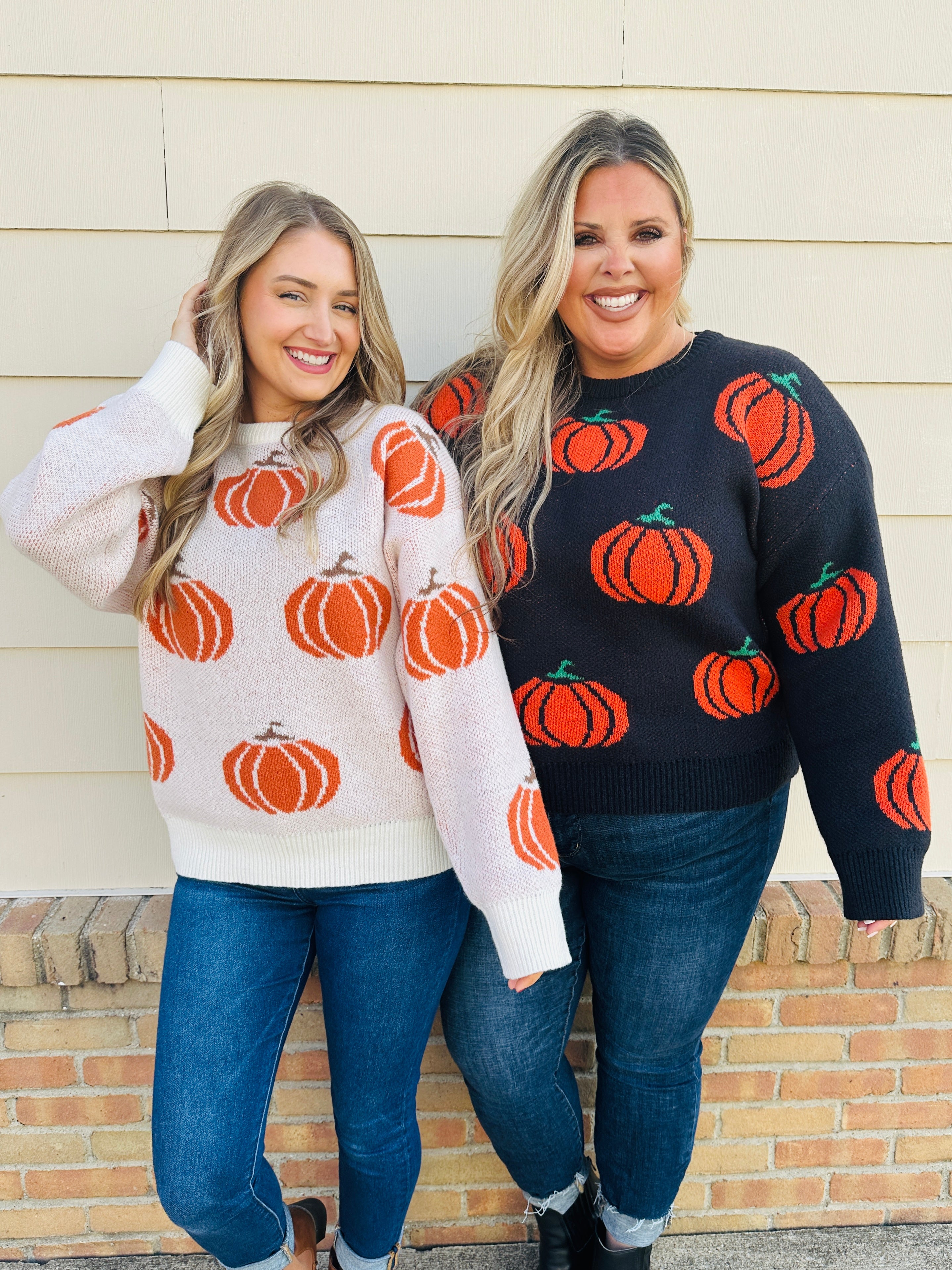 Pumpkin Nightfall Sweater- Multiple Colors!