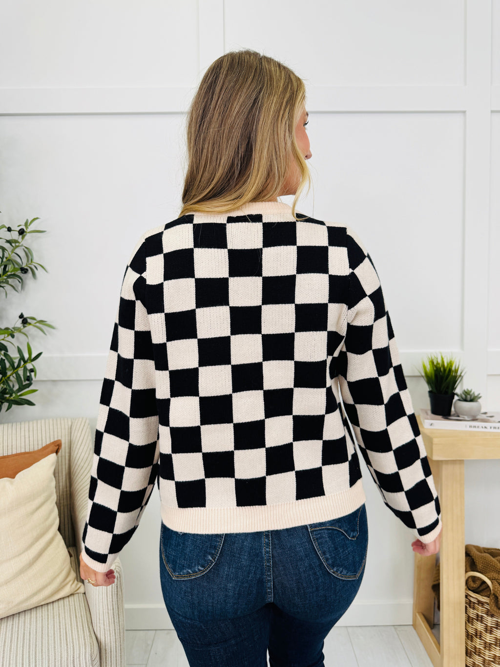 High Contrast Cardigan