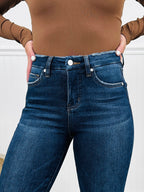 All In The Details Tummy Control Cuffed Skinny Jeans