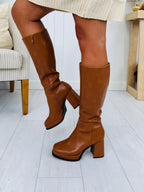 Rebel Reach Boots in Brown