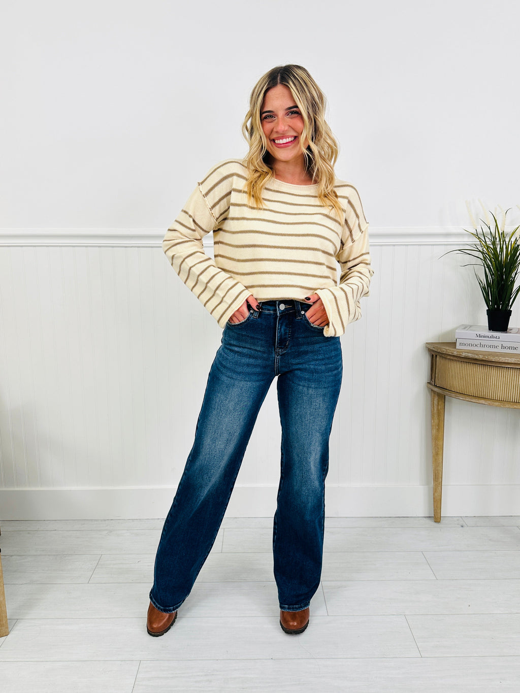 All About You Straight Leg Tummy Control Jeans in Three Inseams