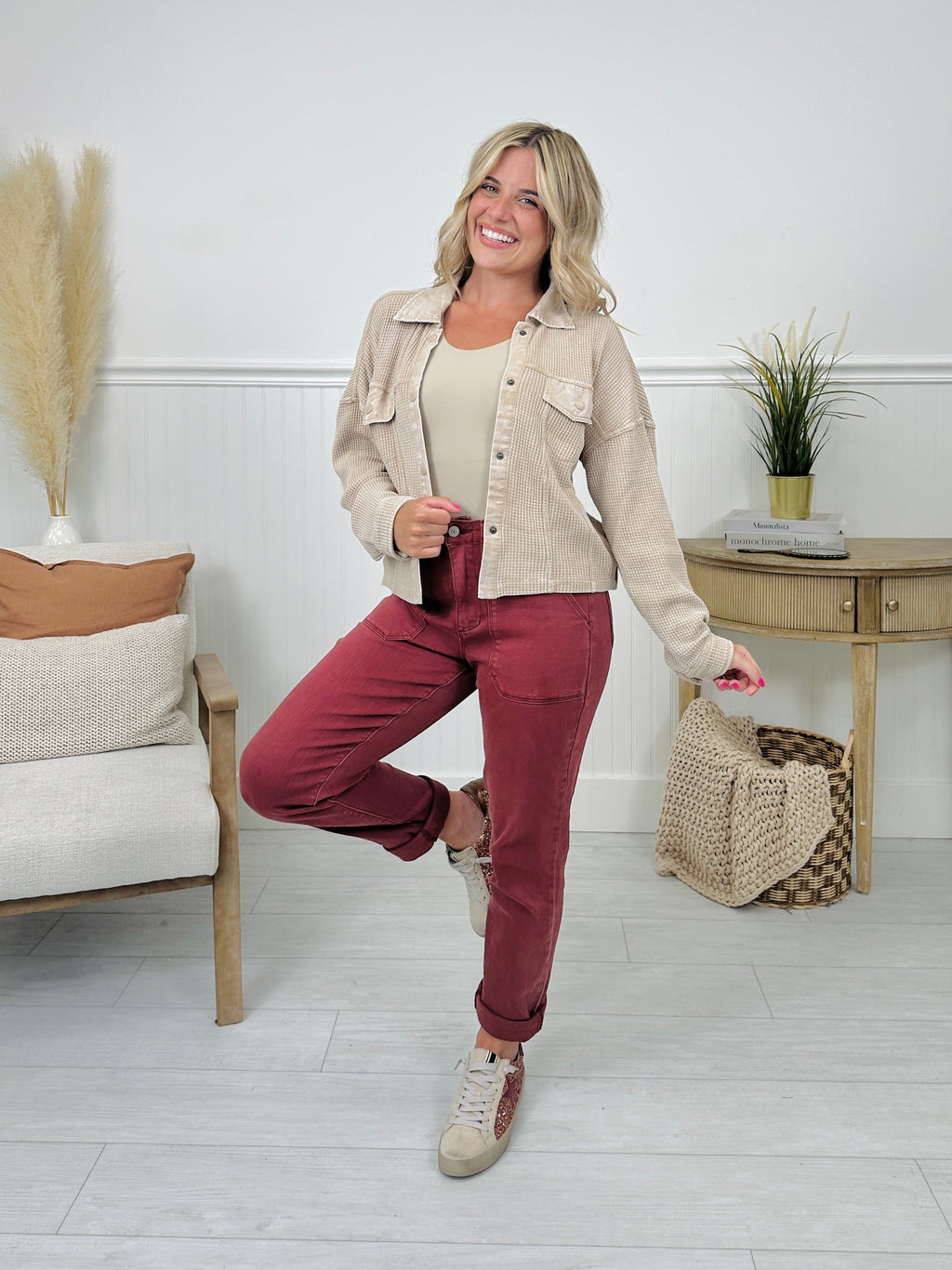 Judy Blue Wine Down Weekender Jeans