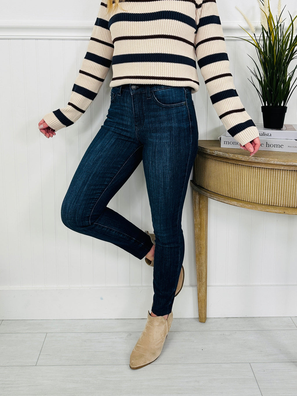 Judy Blue Double The Love Skinny Jeans