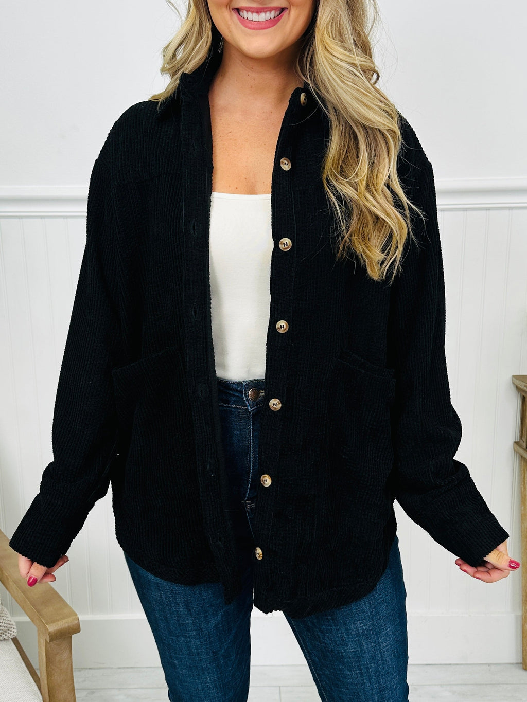 Verse Of The Season Shacket- Multiple Colors!