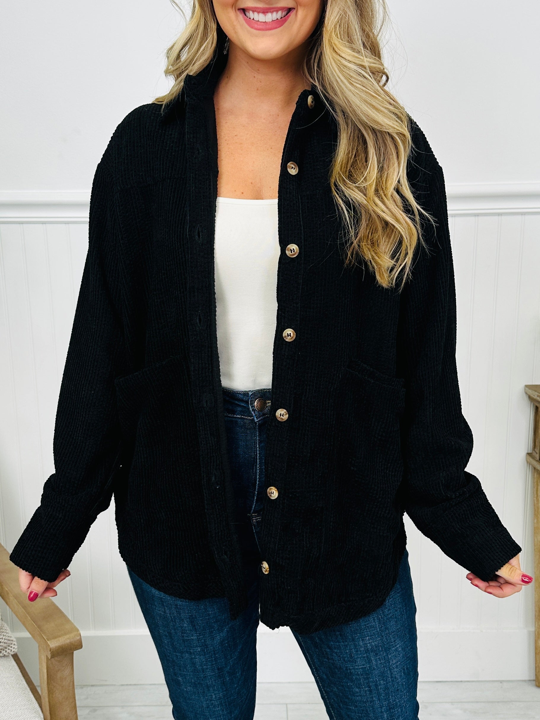 Verse Of The Season Shacket- Multiple Colors!