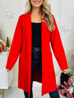 Runaway Weather Jacket in Red