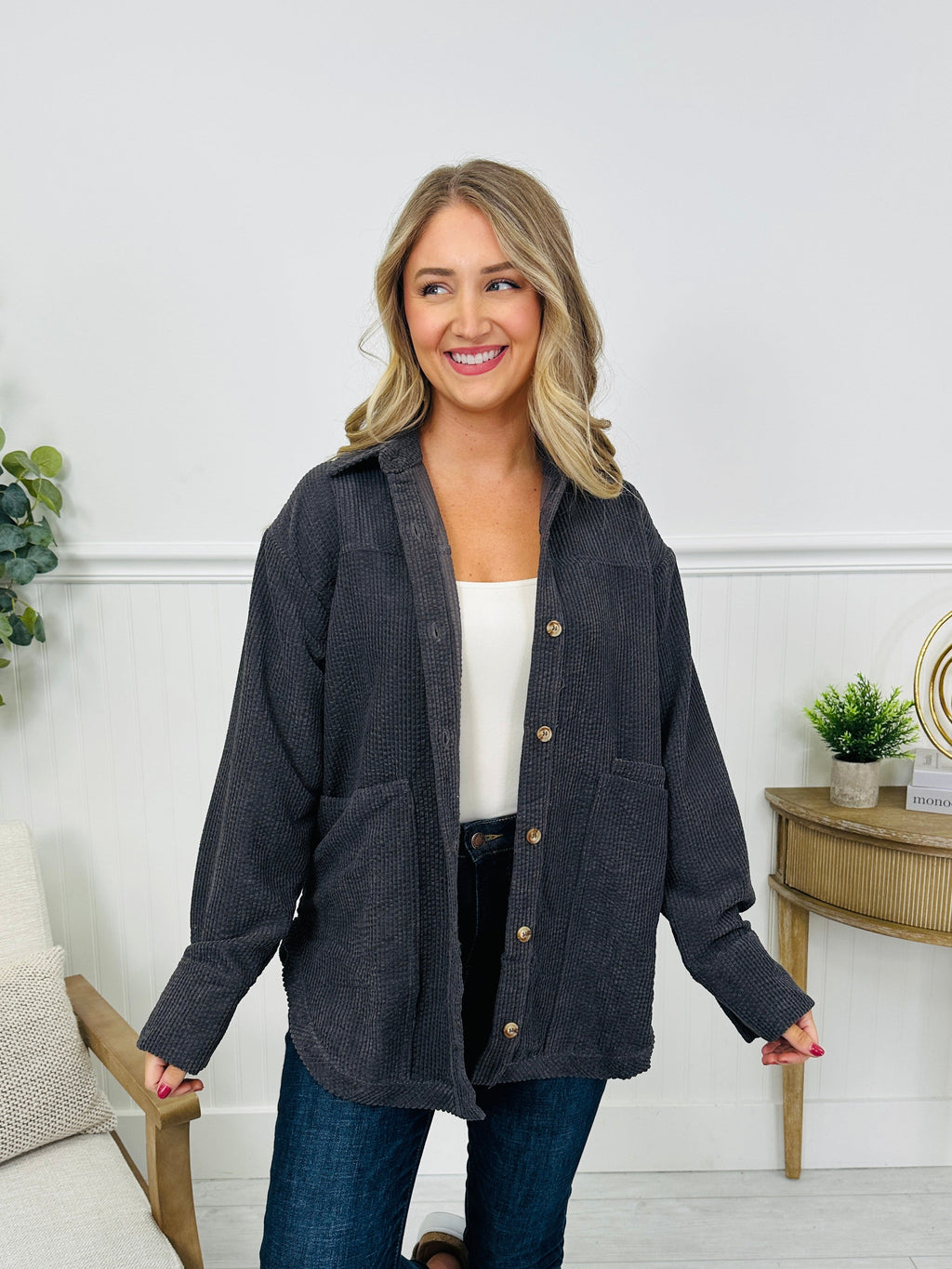 Verse Of The Season Shacket- Multiple Colors!