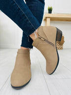 Wildwood Walk Booties in Taupe