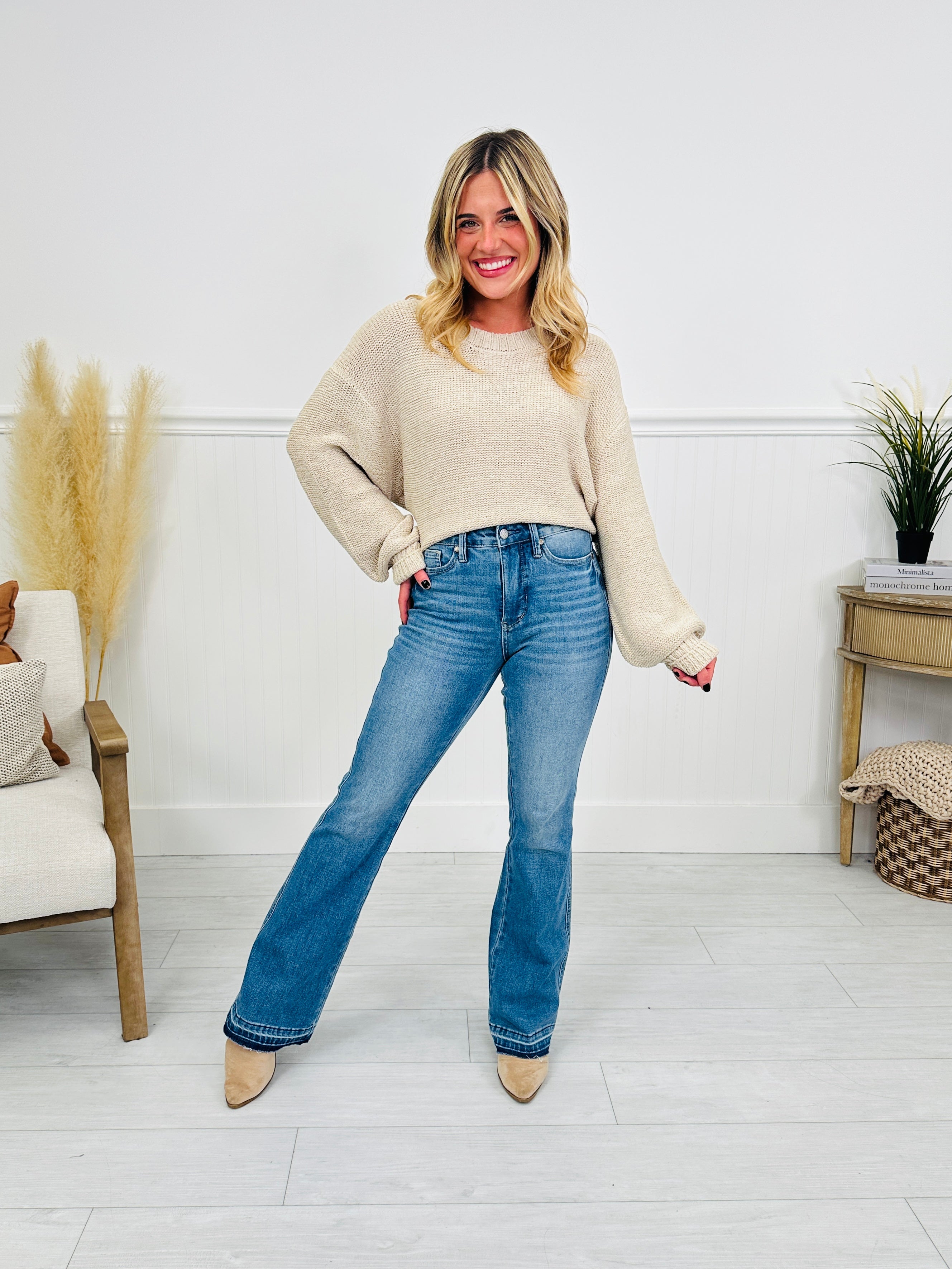 Judy Blue Shift In Seasons Tummy Control Slim Bootcut Jeans