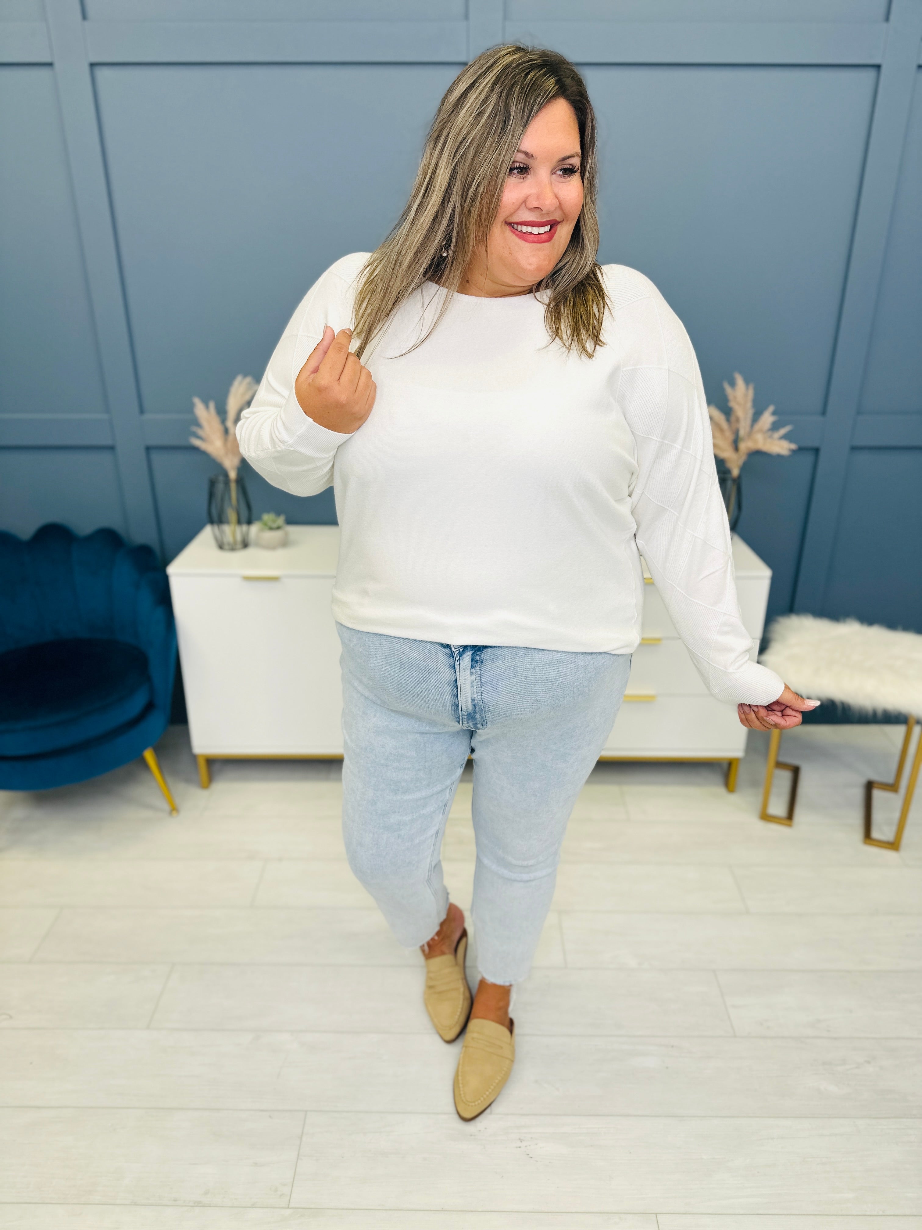 Lovervet REG/CURVY Slim Chance Slim Straight Leg Jeans