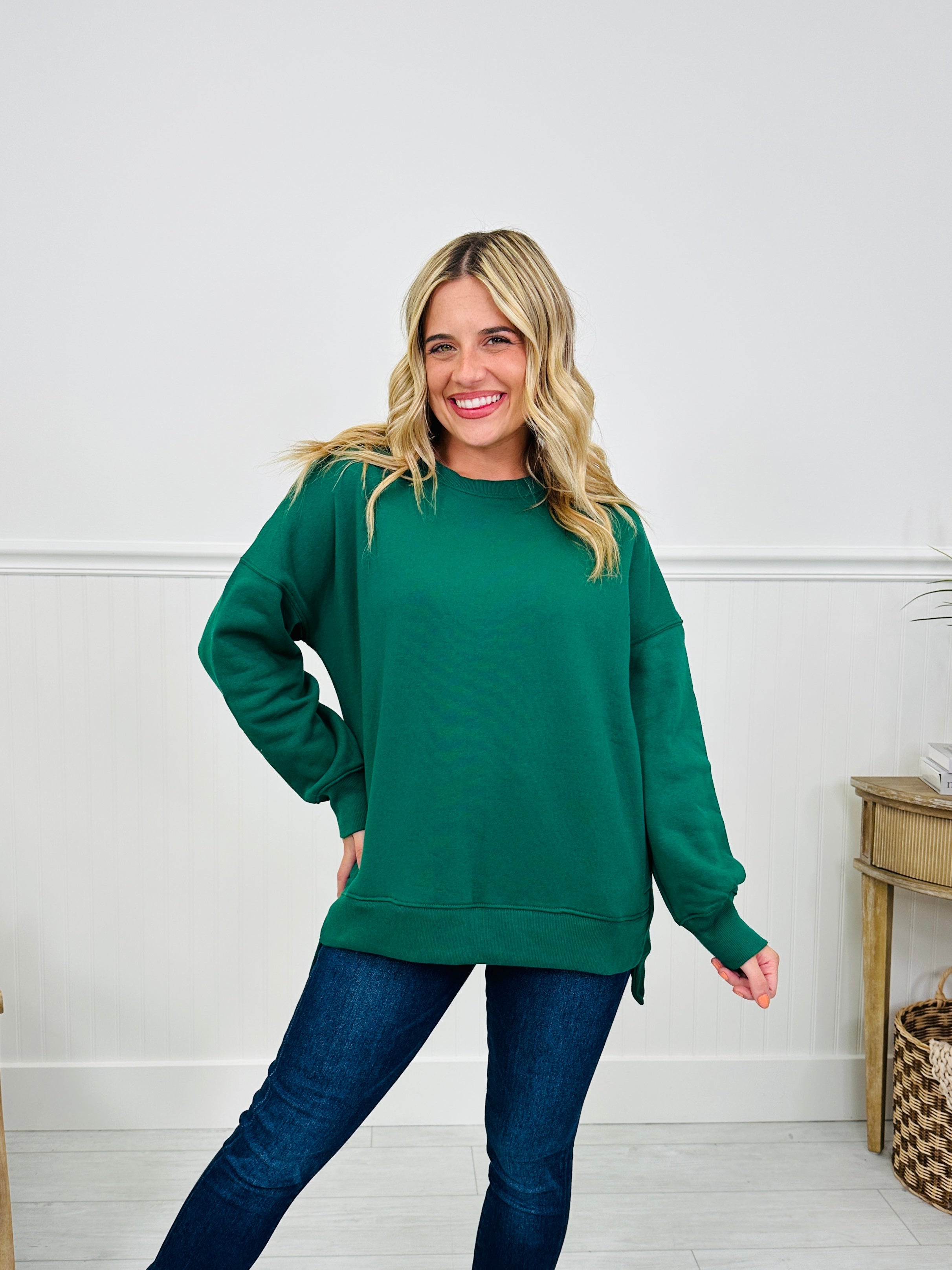Cozy Intentions Pullover- Multiple Colors!