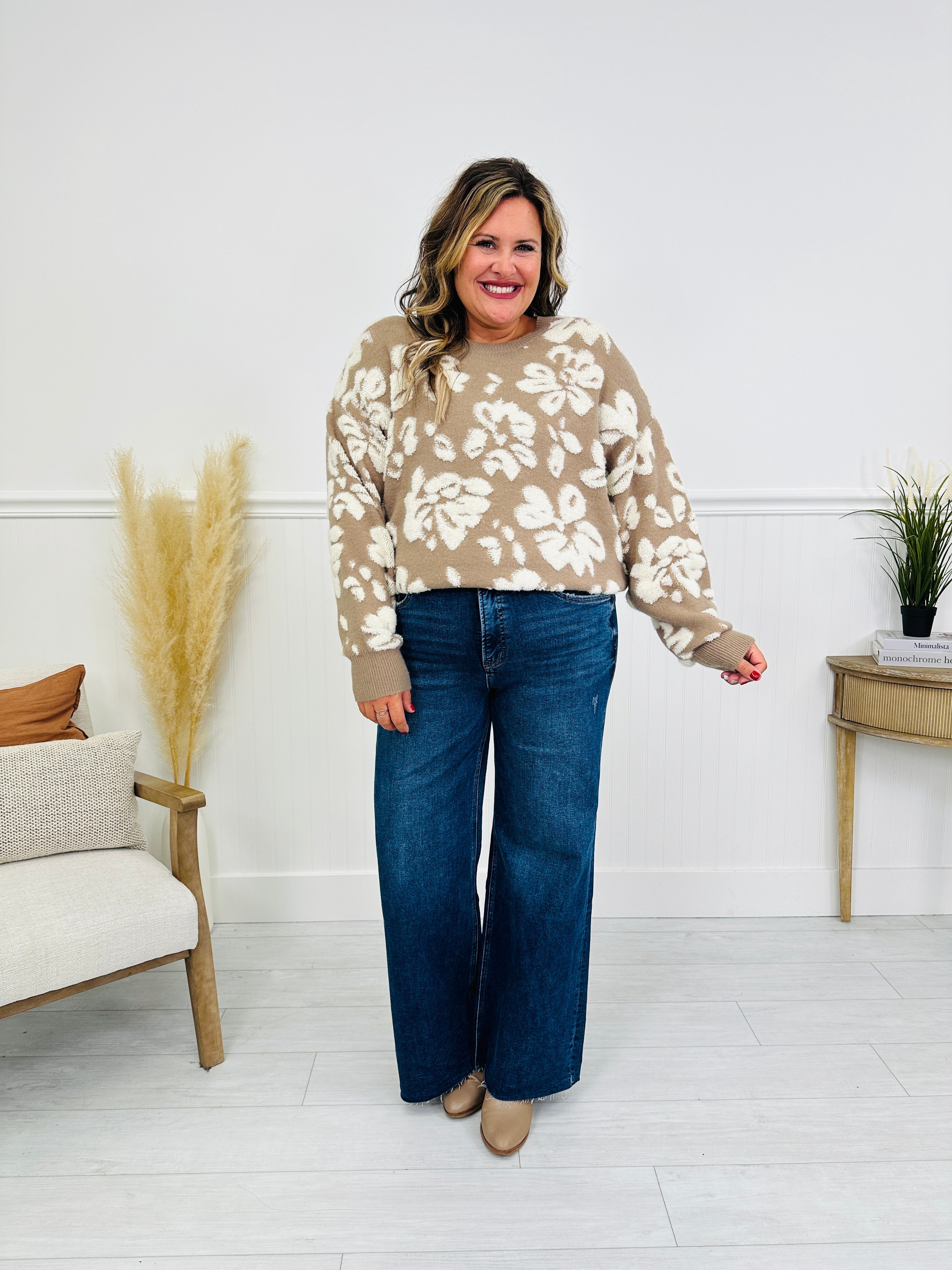 Under Control Wide Leg Tummy Control Jeans