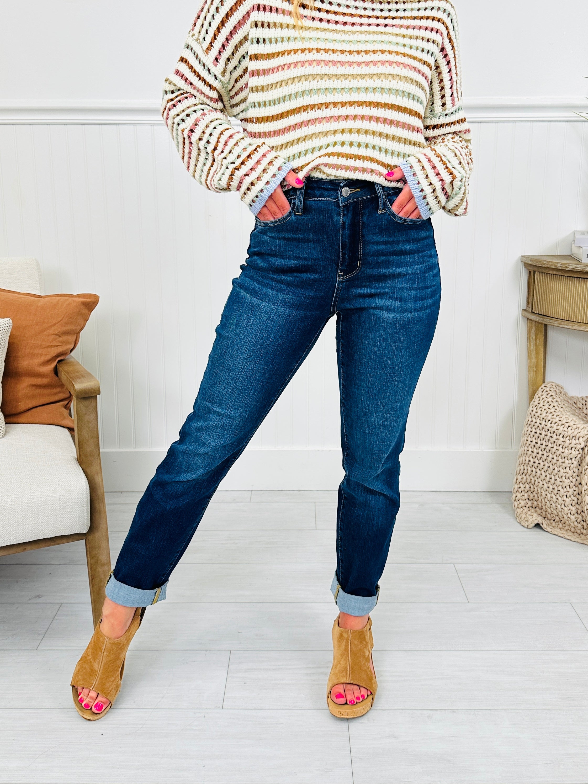 Judy Blue The Coolest Boyfriend Jeans