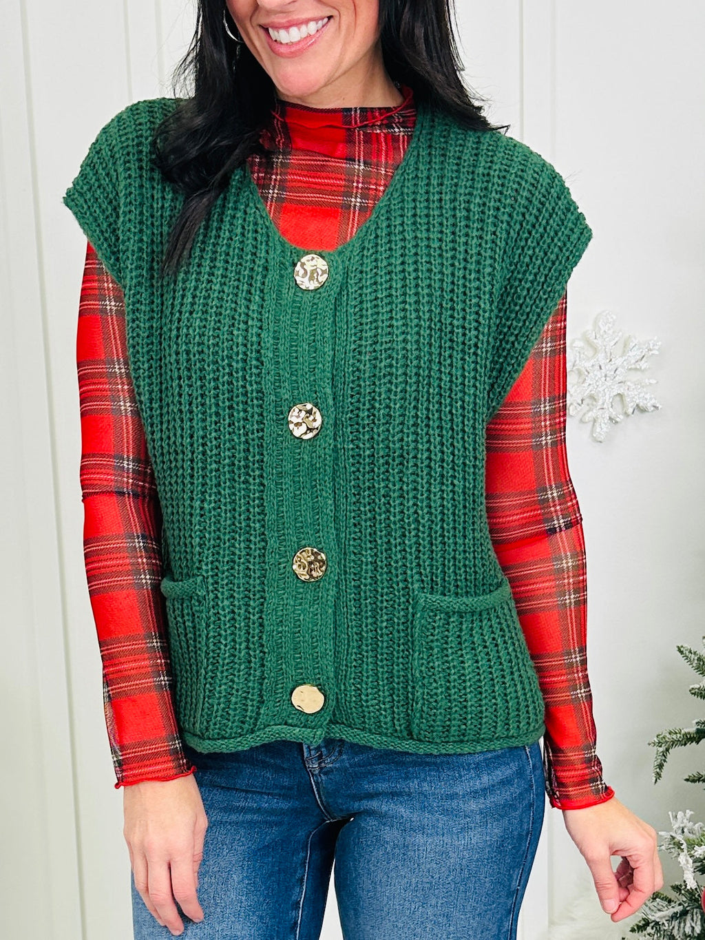 Knit Together Vest- Multiple Colors!