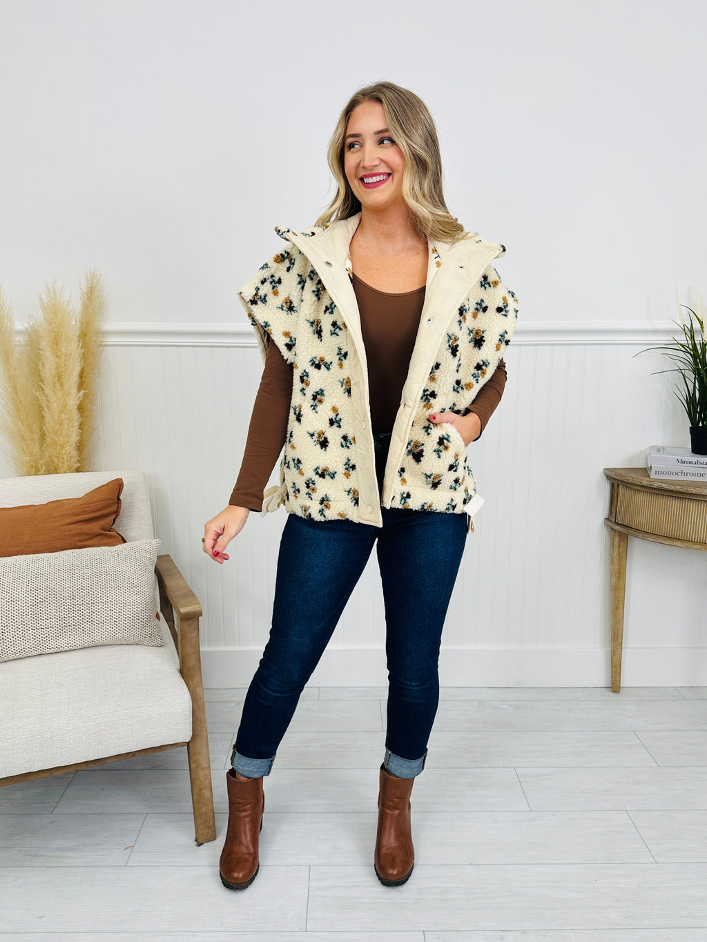 Petals In The Pines Vest