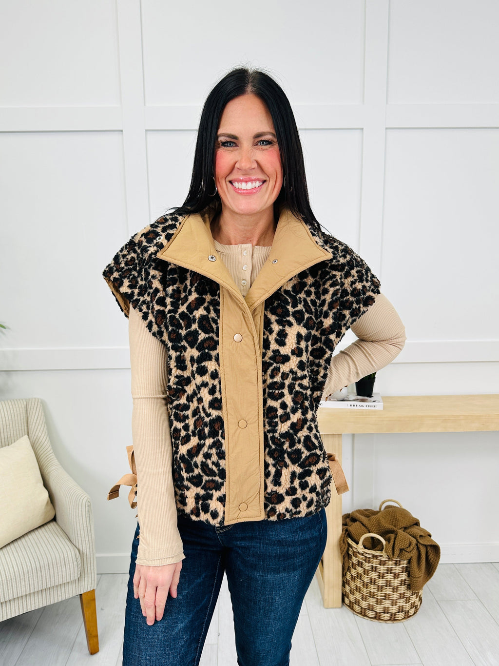 Lively Leopard Vest